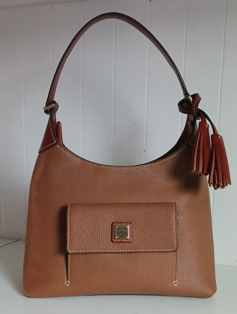 DOONEY & BOURKE BR LEATHER SMALL HOBO